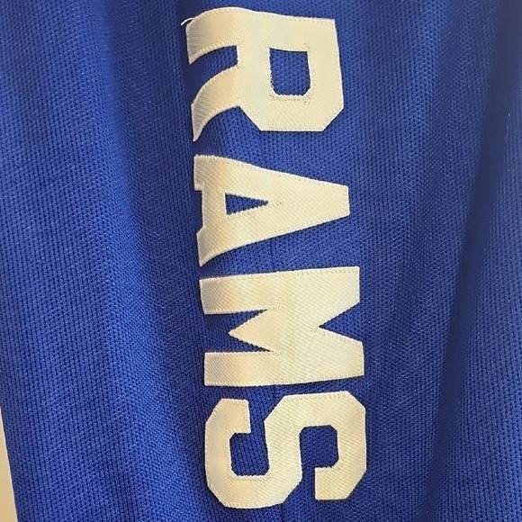 Varsity Spirit Blue and White "Rams" Joggers with Tapered Fit - Picture 3 of 7